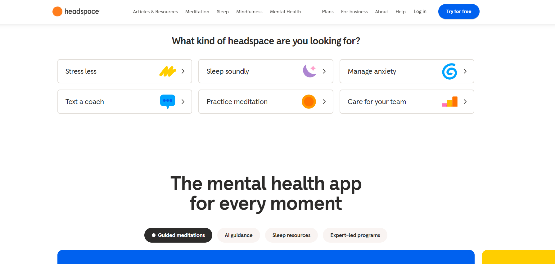 Ứng dụng thiền định Headspace