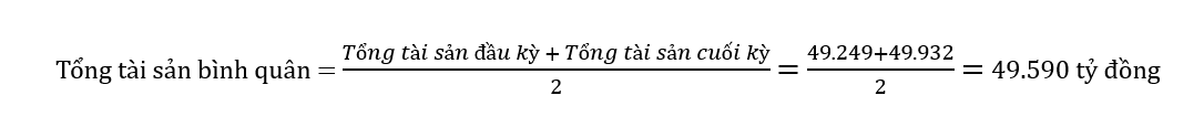 Tổng tài sản bình quân HVN quý 3/2024