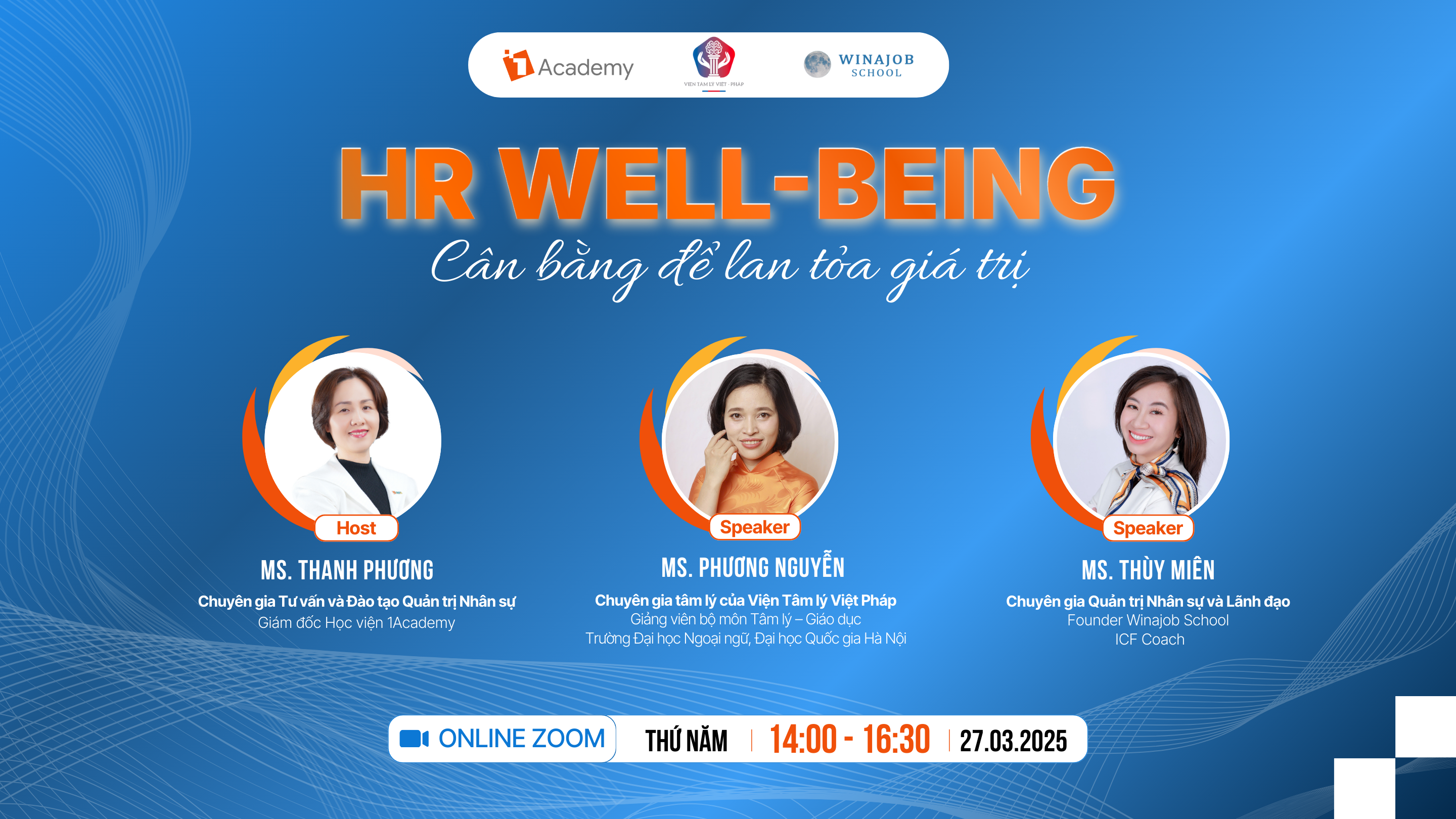 Sự kiện HR Well-being - Cân bằng để lan tỏa giá trị